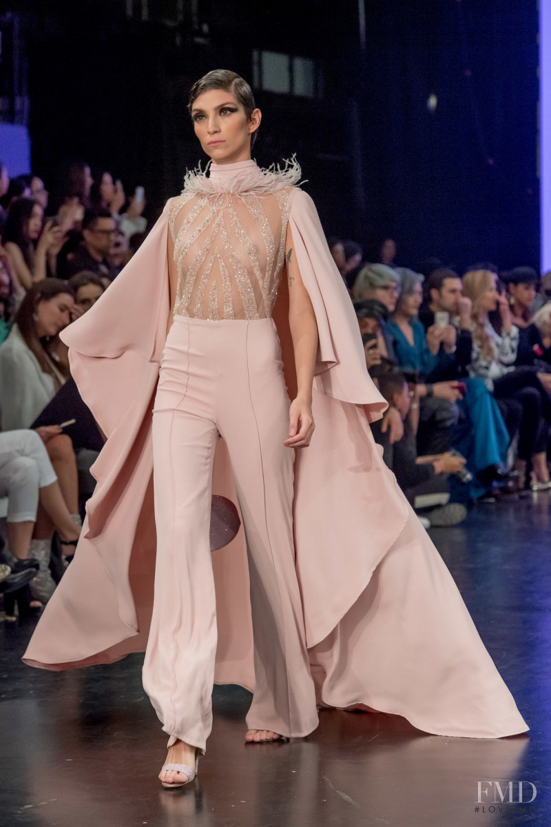 Daniela Gommar featured in  the Benito Santos fashion show for Autumn/Winter 2019