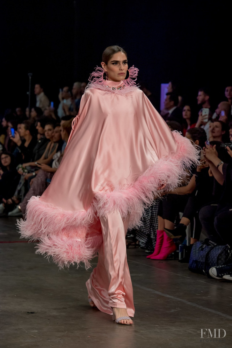 Alejandra Infante featured in  the Benito Santos fashion show for Autumn/Winter 2019