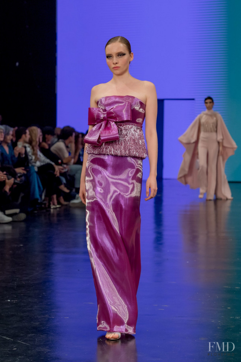 Nina Flores featured in  the Benito Santos fashion show for Autumn/Winter 2019