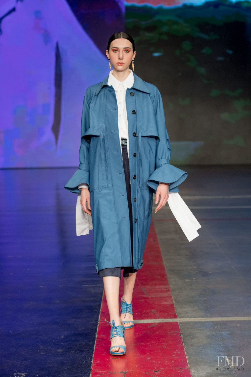 Cristina Torres featured in  the Armando Takeda fashion show for Autumn/Winter 2019