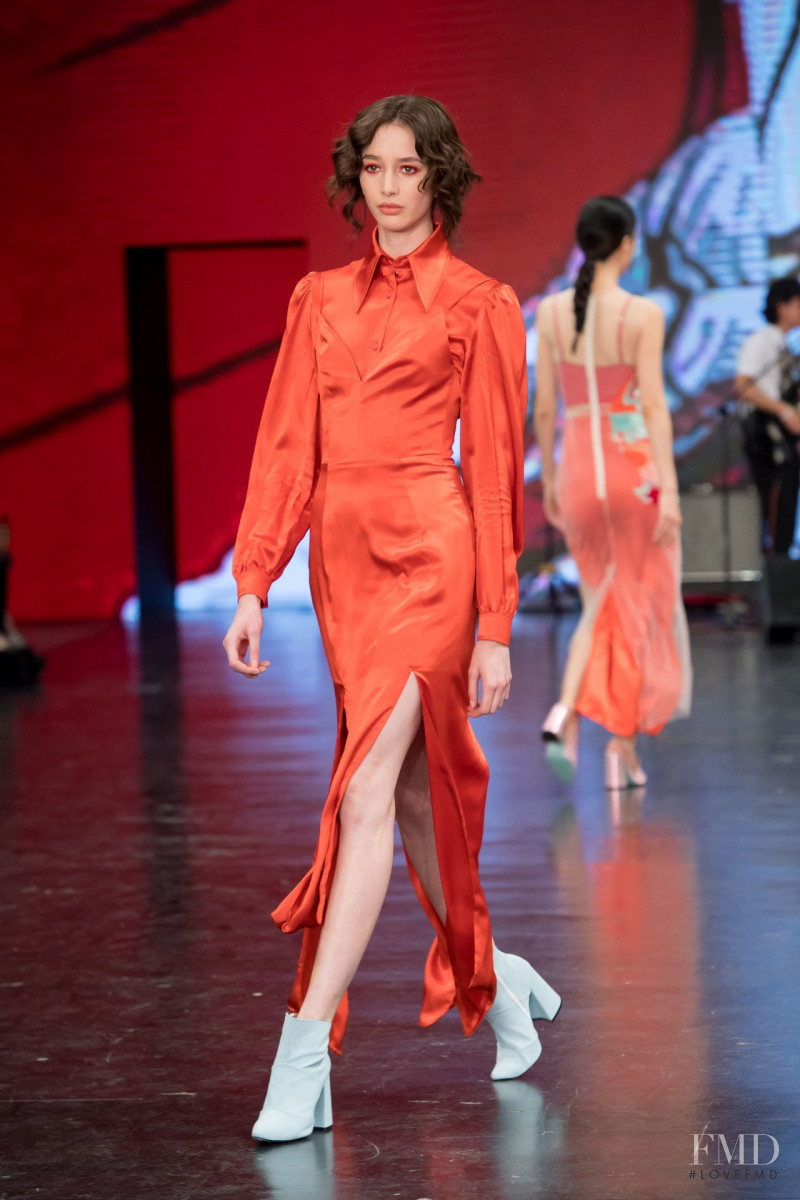 Karime Bribiesca featured in  the Alexia Ulibarri fashion show for Autumn/Winter 2019