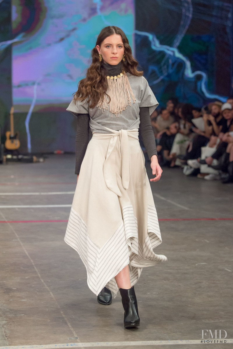 Una Zeivy featured in  the Colectivo Diseño Mexicano fashion show for Autumn/Winter 2019