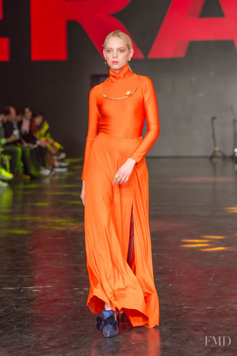 Mariana Zaragoza featured in  the Colectivo Diseño Mexicano fashion show for Autumn/Winter 2019