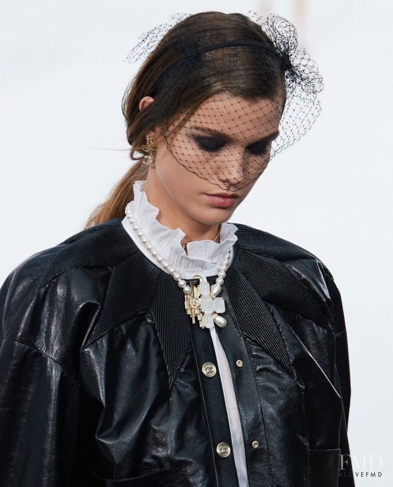 Luna Bijl featured in  the Chanel Haute Couture Haute Couture Collection lookbook for Autumn/Winter 2020