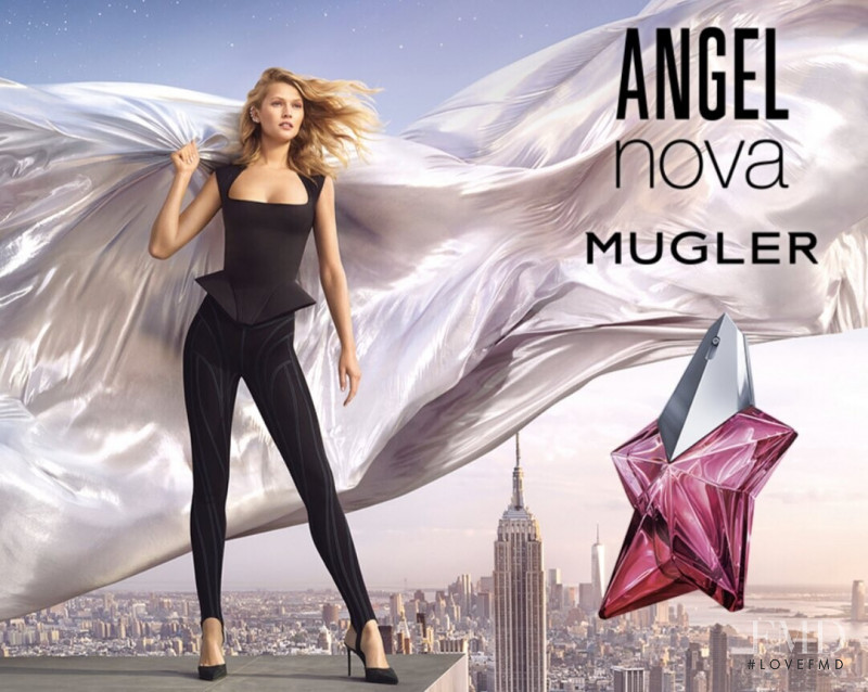 Toni Garrn featured in  the Mugler Fragrance Angel Nova Parfum advertisement for Summer 2020