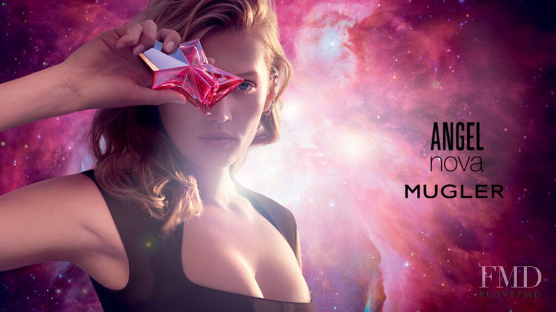 Toni Garrn featured in  the Mugler Fragrance Angel Nova Parfum advertisement for Summer 2020