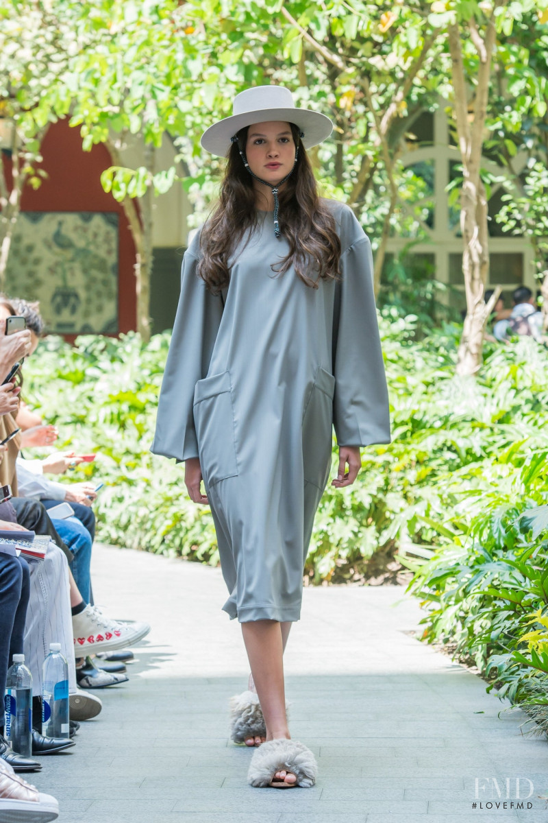 Mariana Heyser featured in  the Julia Y Renata fashion show for Autumn/Winter 2019