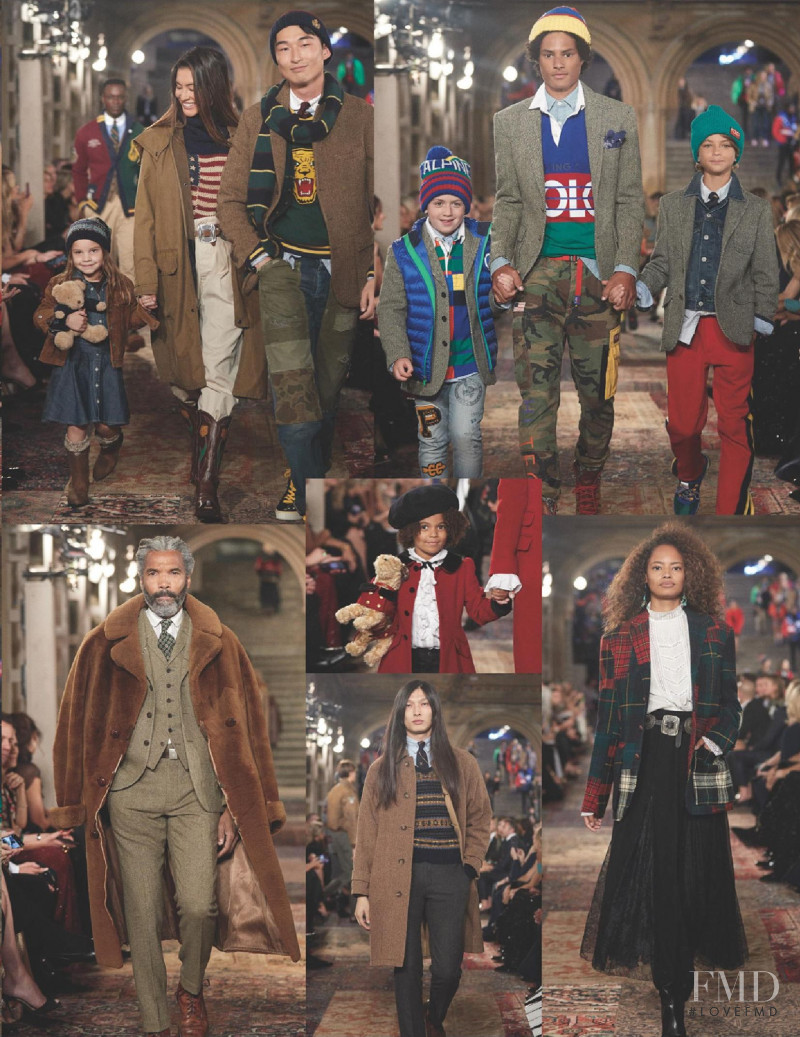 Malaika Firth featured in  the Ralph Lauren advertisement for Autumn/Winter 2020