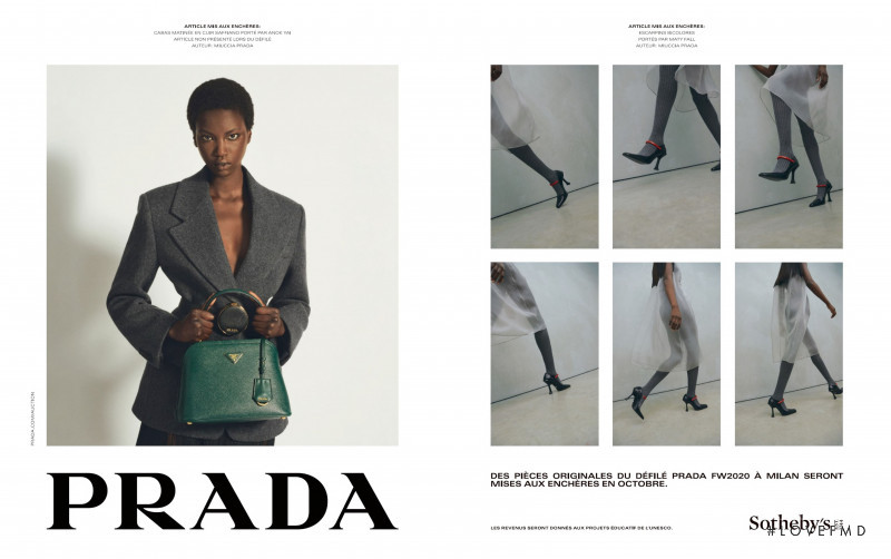 Prada advertisement for Autumn/Winter 2020