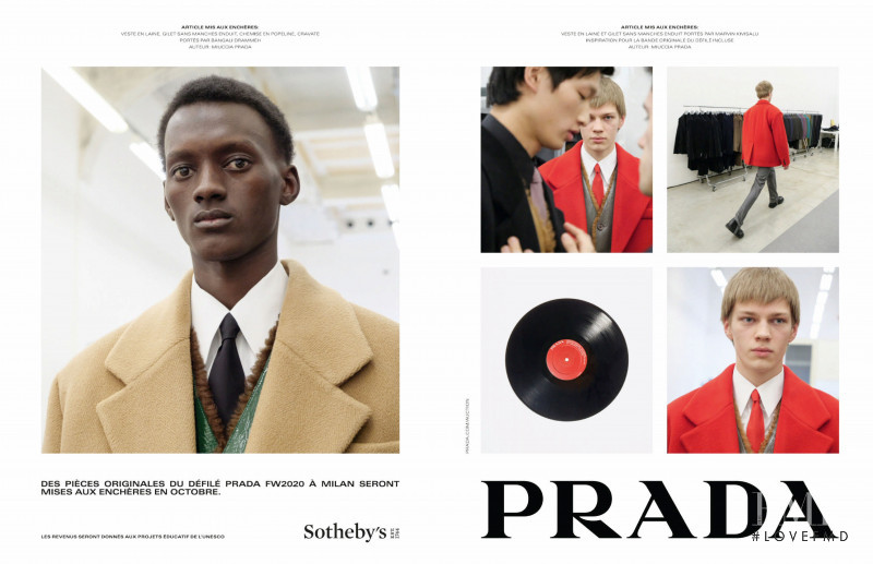 Prada advertisement for Autumn/Winter 2020