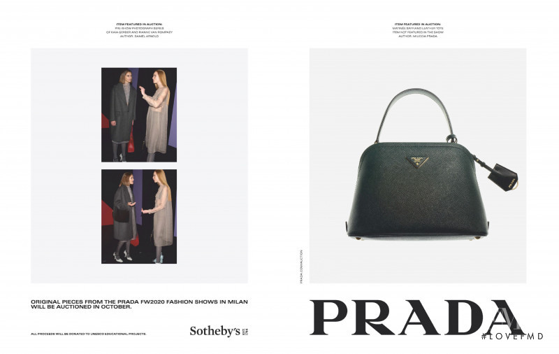 Prada advertisement for Autumn/Winter 2020