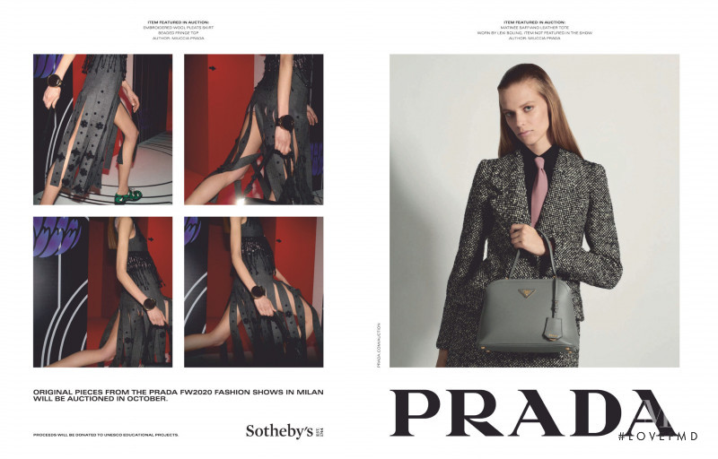 Prada advertisement for Autumn/Winter 2020