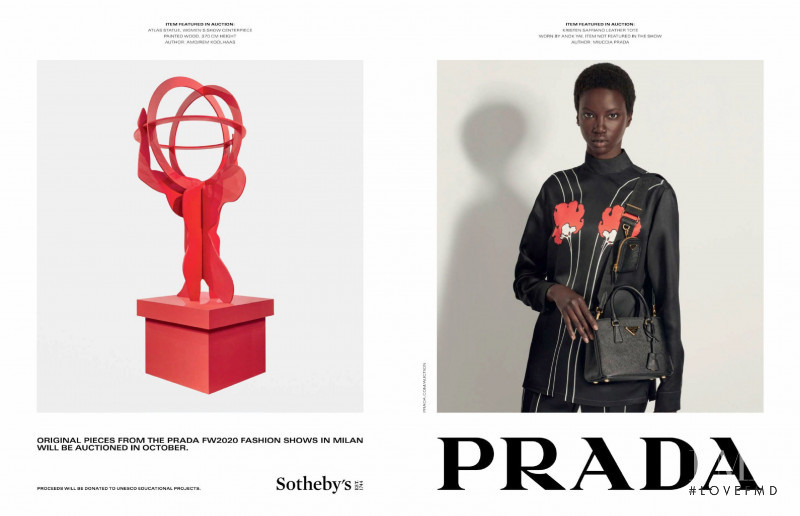 Prada advertisement for Autumn/Winter 2020