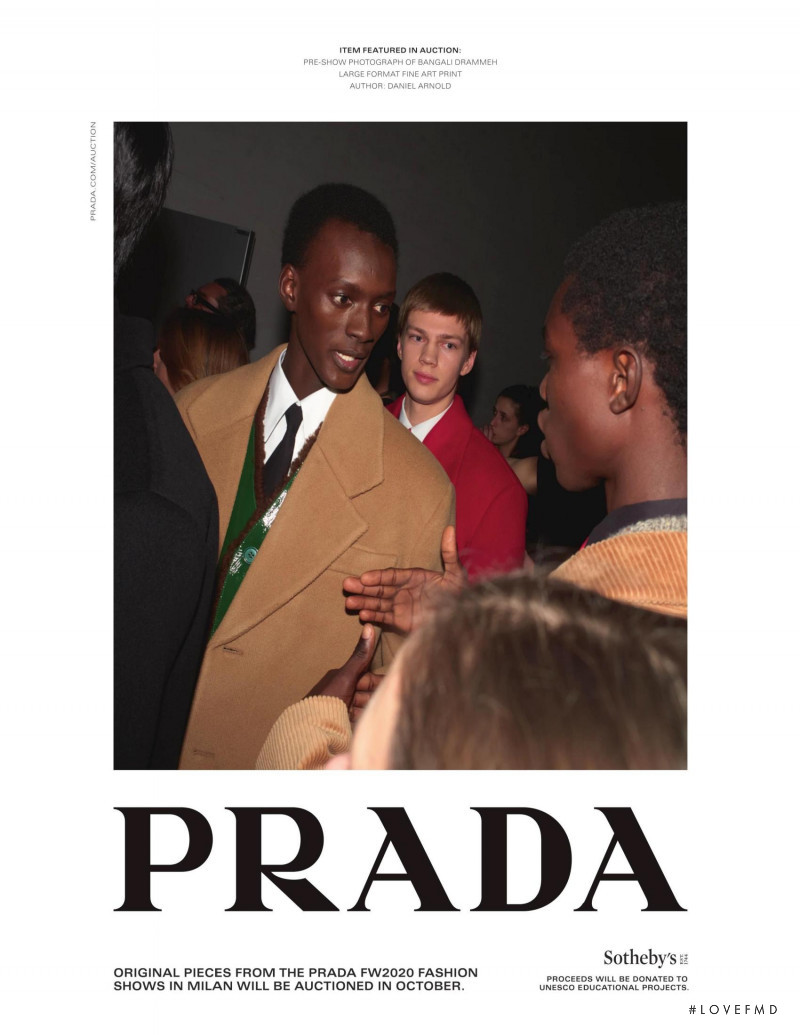 Prada advertisement for Autumn/Winter 2020