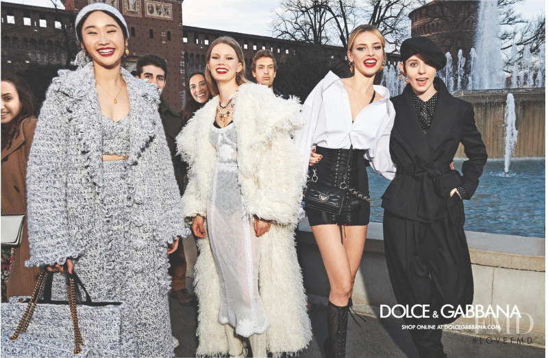 Dolce & Gabbana advertisement for Autumn/Winter 2020