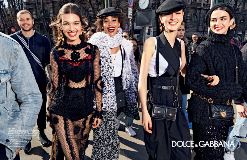 Dolce & Gabbana advertisement for Autumn/Winter 2020