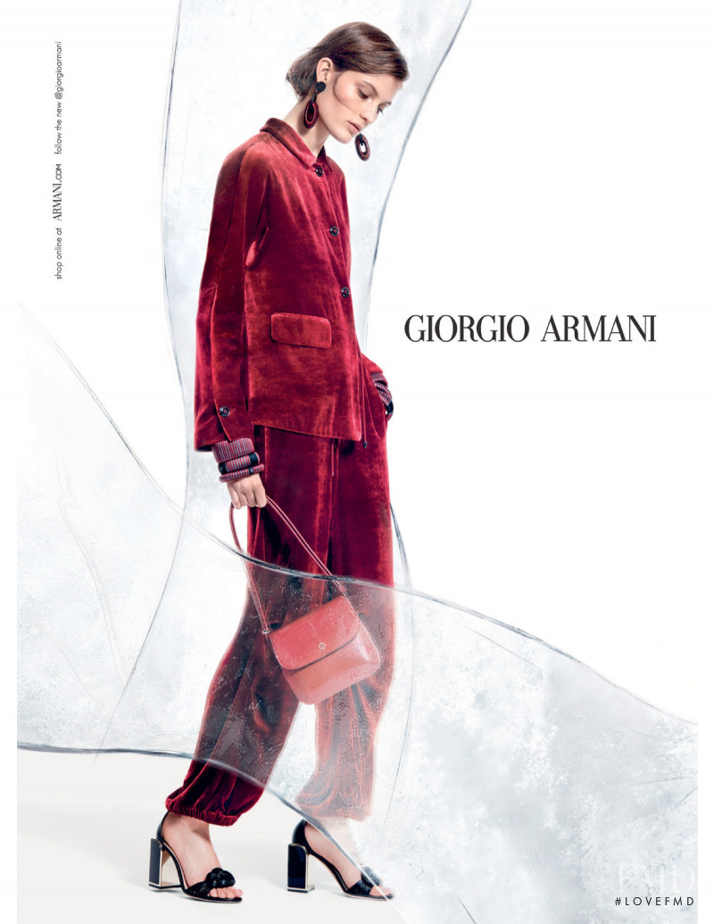 Giorgio Armani advertisement for Autumn/Winter 2020