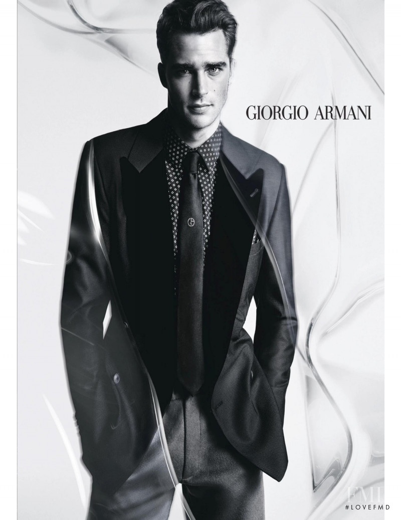 Pepe Barroso featured in  the Giorgio Armani advertisement for Autumn/Winter 2020