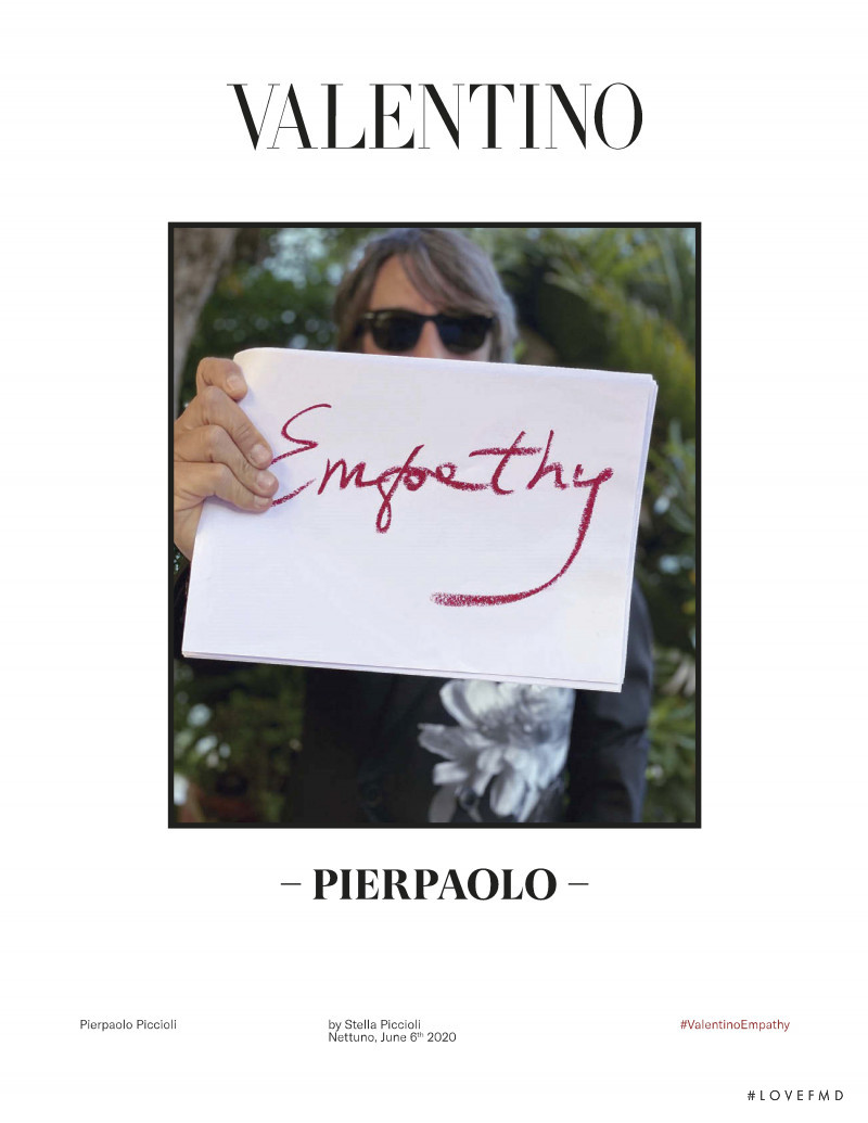 Valentino Garavani advertisement for Autumn/Winter 2020
