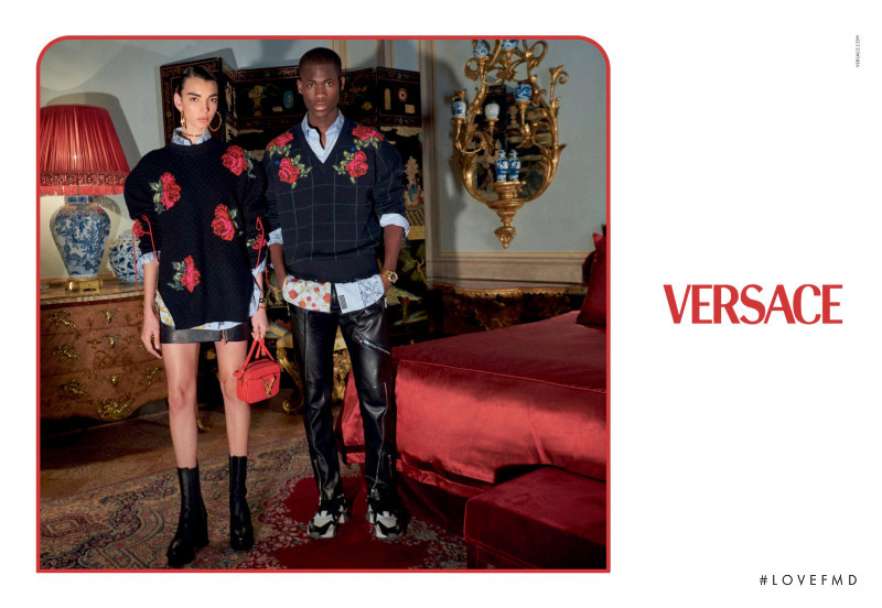 Versace advertisement for Autumn/Winter 2020