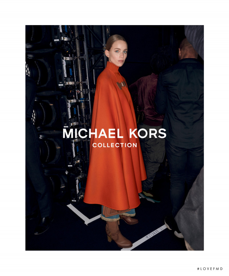 Rebecca Leigh Longendyke featured in  the Michael Kors Collection advertisement for Autumn/Winter 2020
