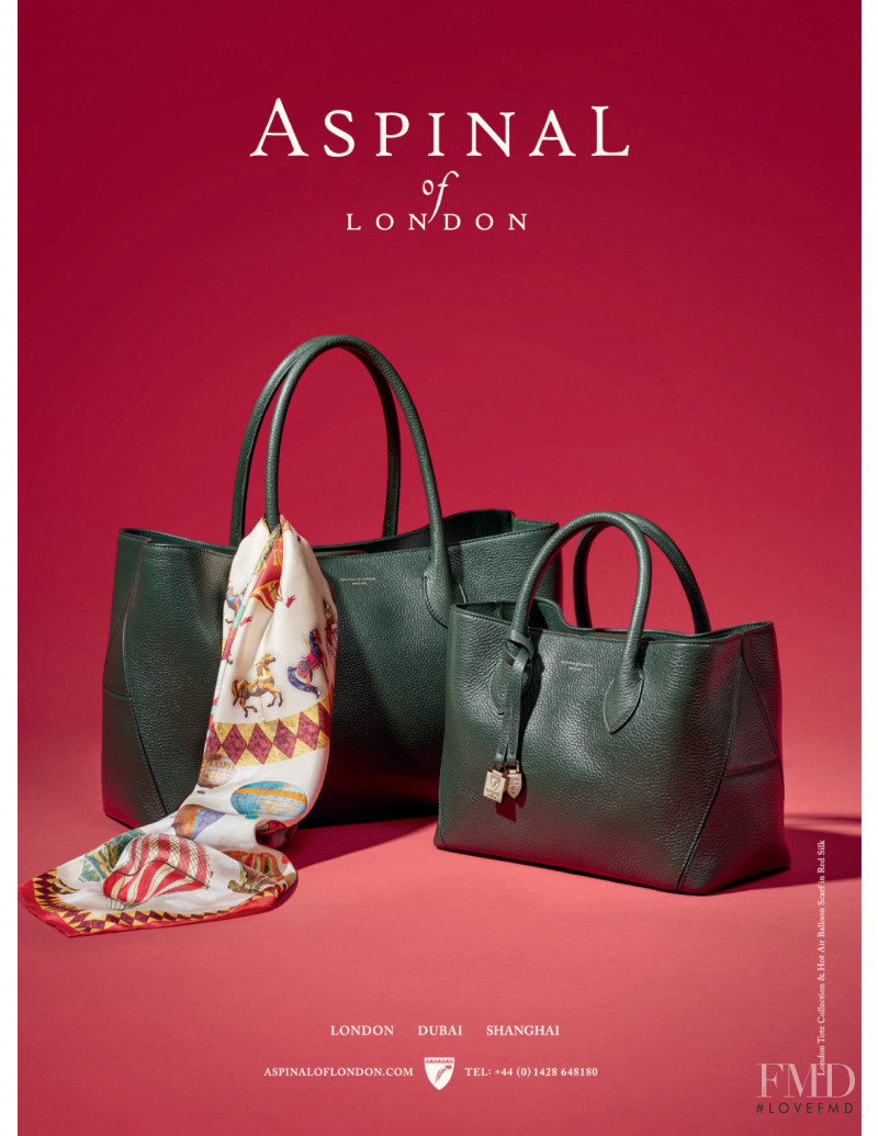 Aspinal of London advertisement for Autumn/Winter 2020