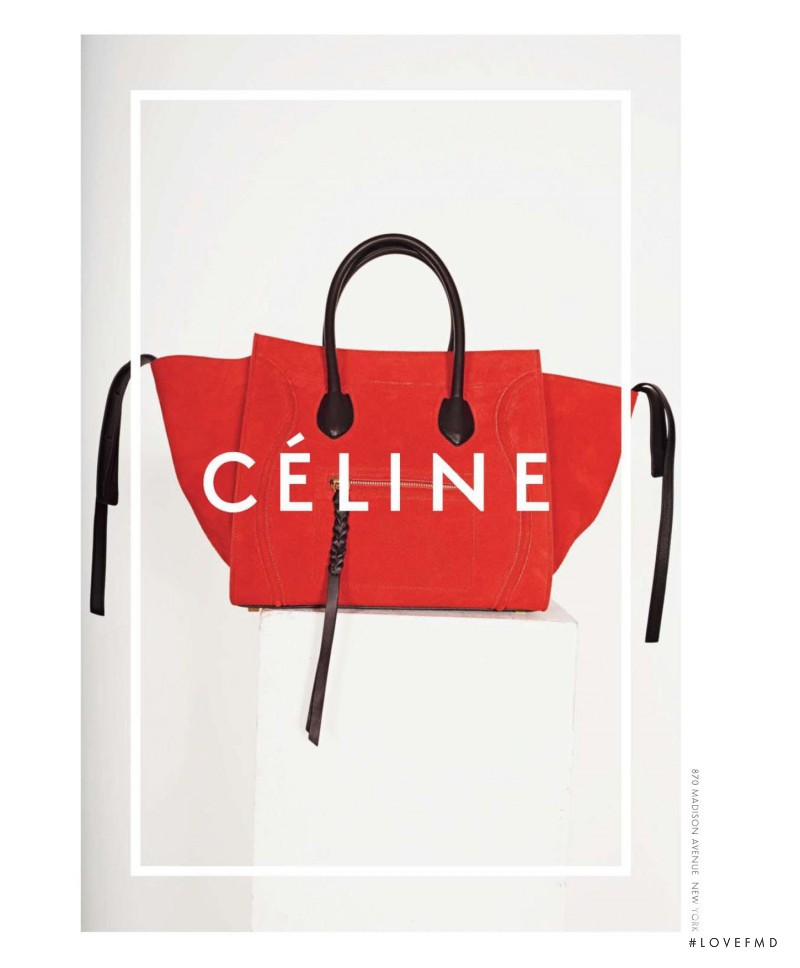 Celine advertisement for Spring/Summer 2014