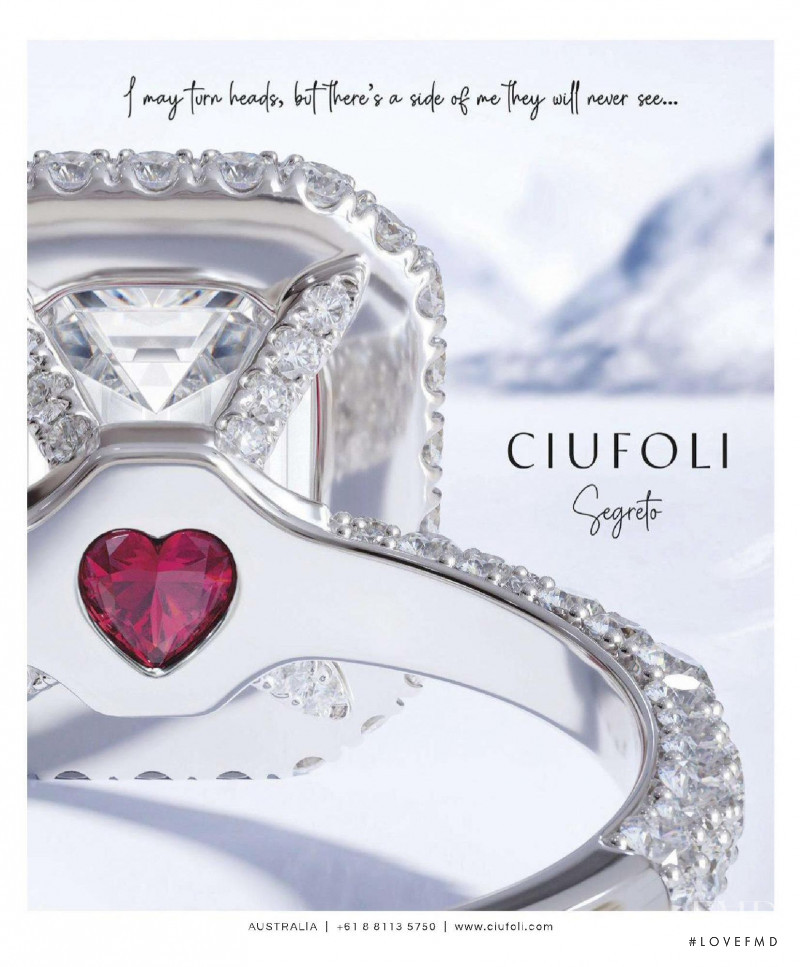 Ciufoli advertisement for Spring/Summer 2020