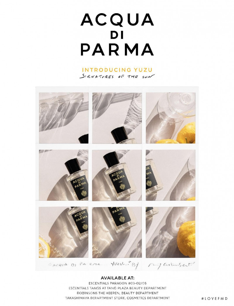 Acqua Di Parma advertisement for Spring/Summer 2020