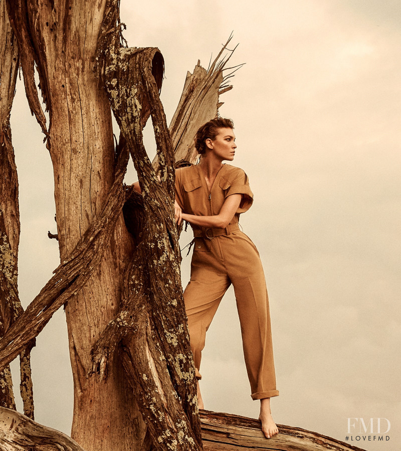 Arizona Muse featured in  the Net-a-Porter Net-A-Porter Space for Giants advertisement for Summer 2020