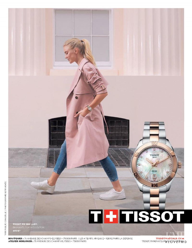 Tissot advertisement for Spring/Summer 2020