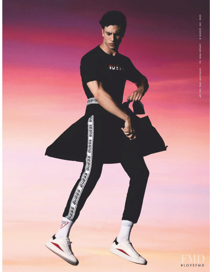 Guess Activewear advertisement for Autumn/Winter 2020