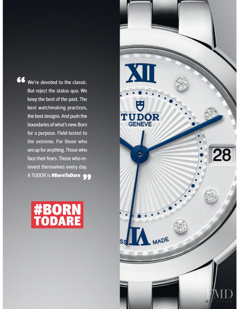 Tudor advertisement for Autumn/Winter 2020