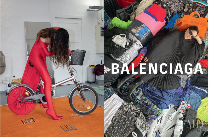 Balenciaga advertisement for Autumn/Winter 2020