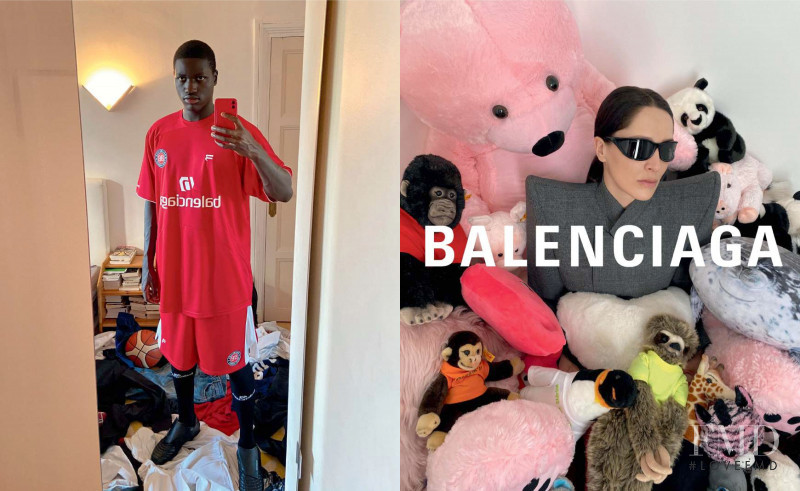 Balenciaga advertisement for Autumn/Winter 2020