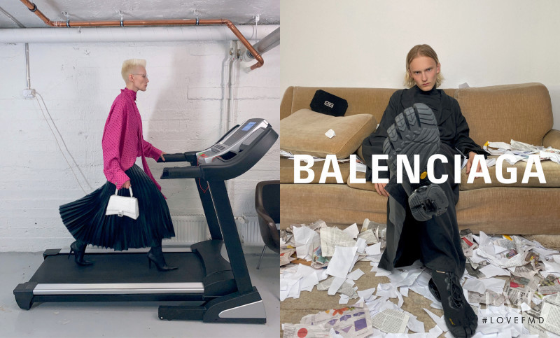 Balenciaga advertisement for Autumn/Winter 2020