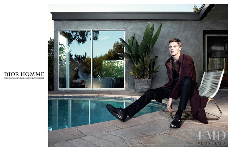 Dior Homme advertisement for Spring/Summer 2014