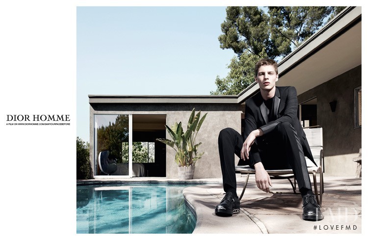 Dior Homme advertisement for Spring/Summer 2014