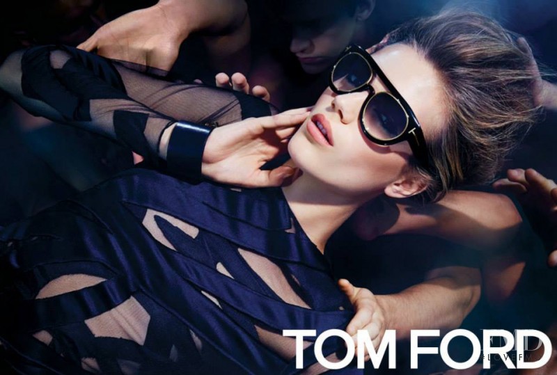 Esther Heesch featured in  the Tom Ford advertisement for Spring/Summer 2014