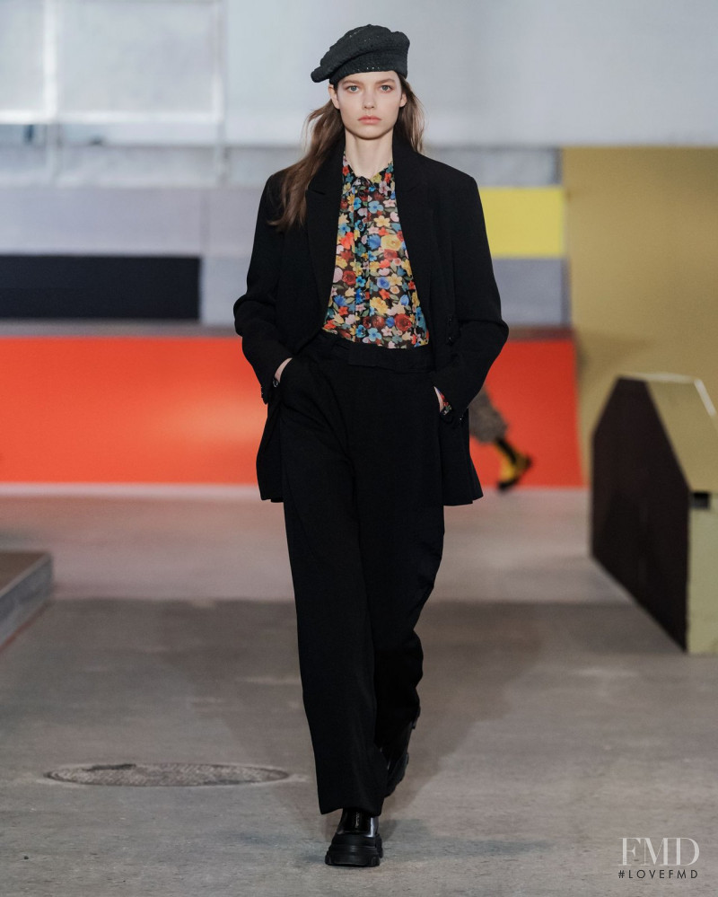 Mathilde Henning featured in  the Ganni fashion show for Autumn/Winter 2020