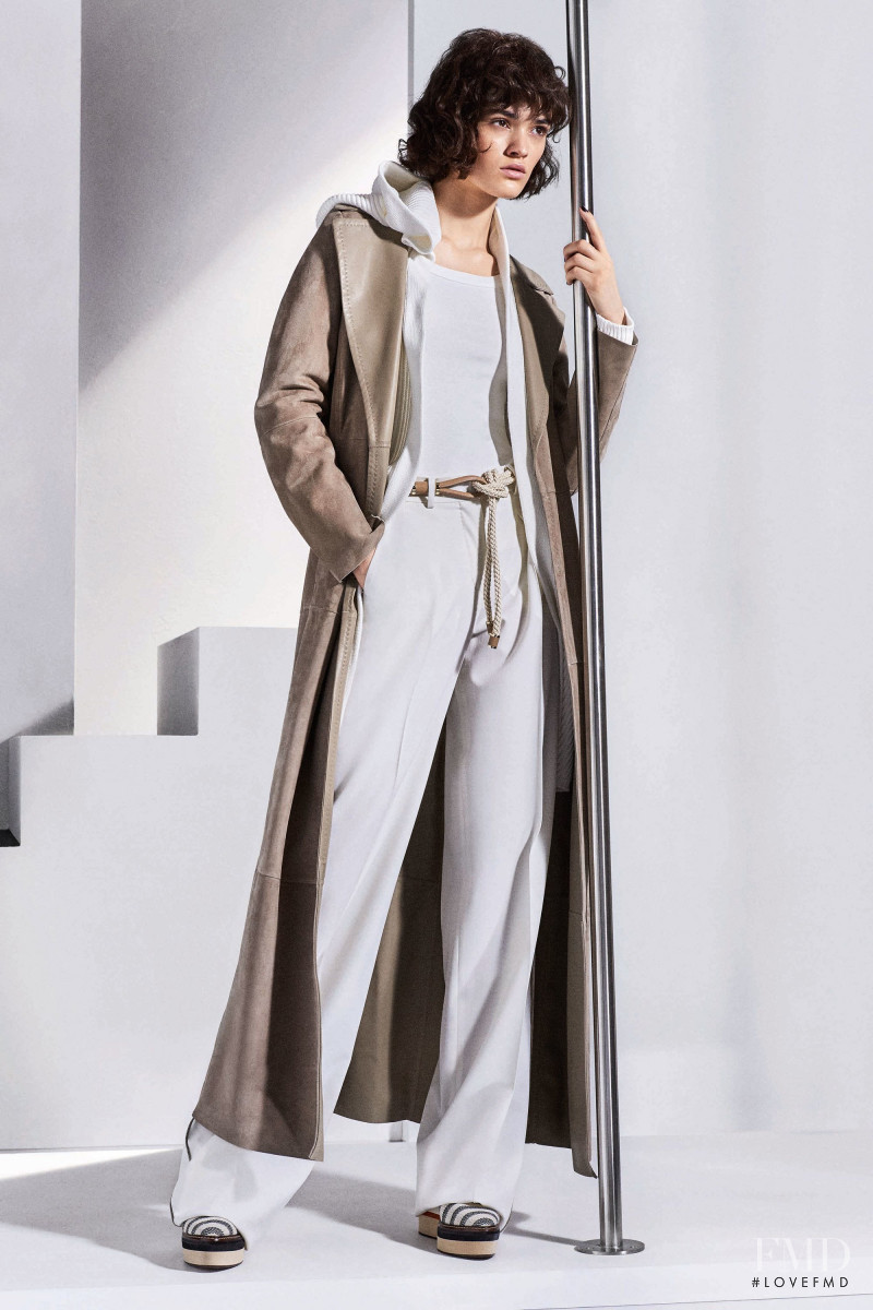 Alexandra Maria Micu featured in  the Max Mara lookbook for Resort 2018