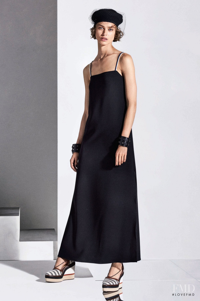 Birgit Kos featured in  the Max Mara lookbook for Resort 2018