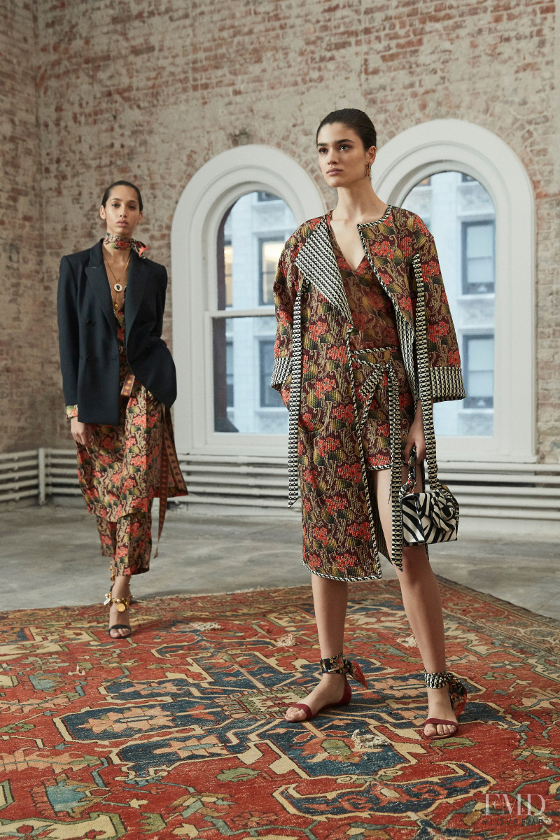 Alexandra Maria Micu featured in  the Oscar de la Renta lookbook for Pre-Fall 2019