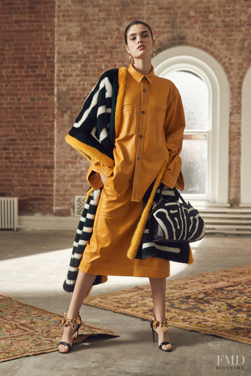 Alexandra Maria Micu featured in  the Oscar de la Renta lookbook for Pre-Fall 2019