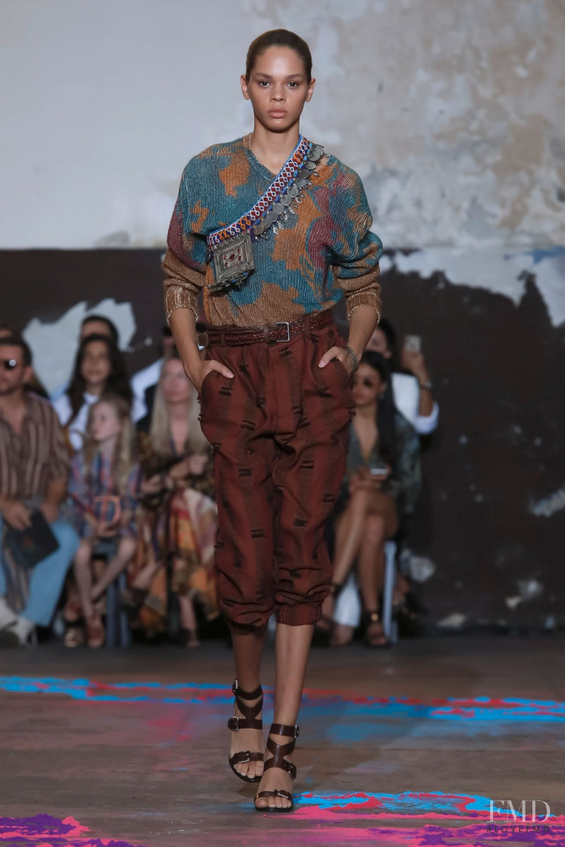 Hiandra Martinez featured in  the Etro fashion show for Spring/Summer 2020