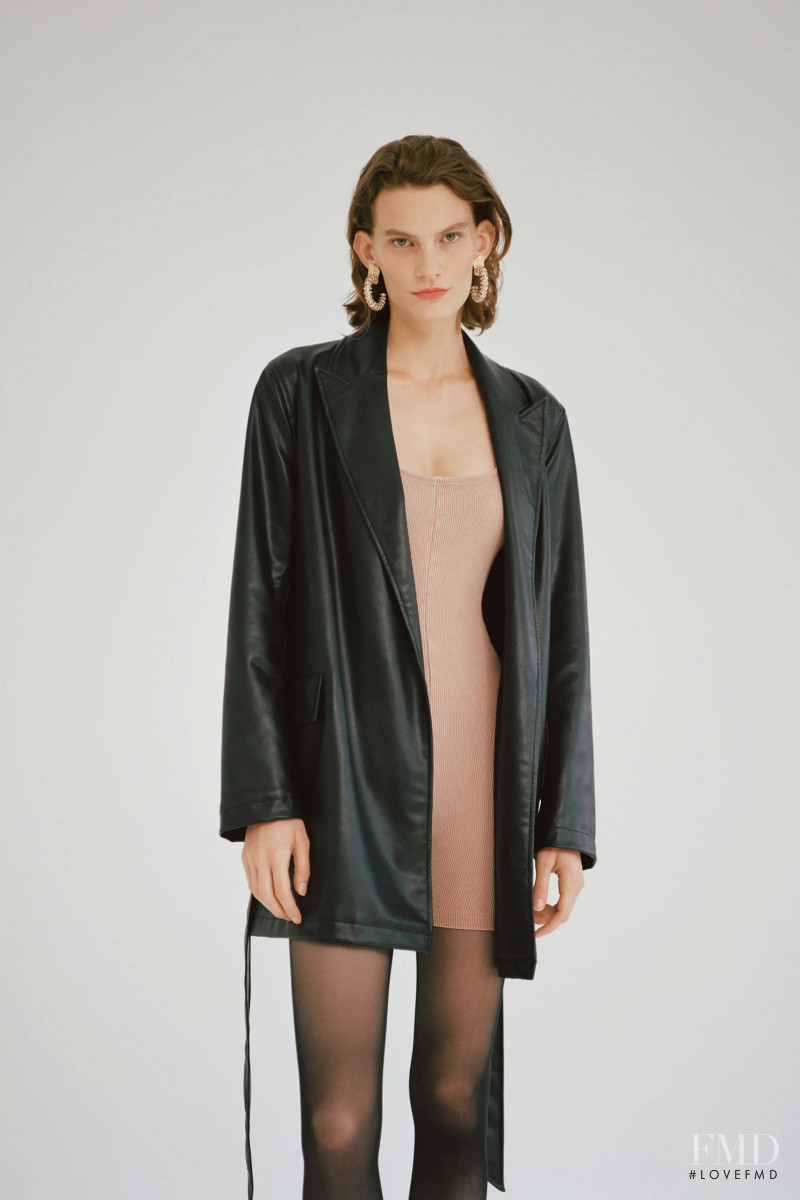 Lena Hardt featured in  the Zara lookbook for Fall 2020