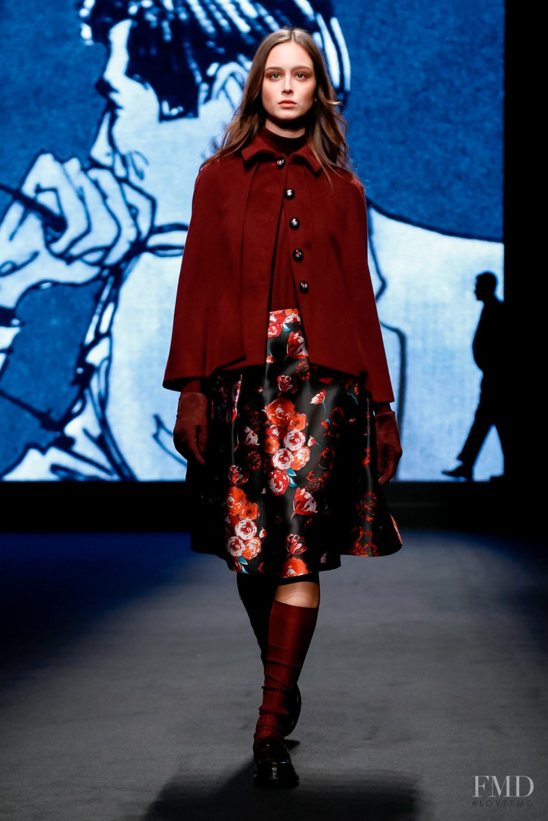 Chiara Corridori featured in  the DAKS fashion show for Autumn/Winter 2019