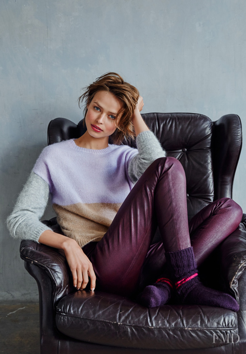 Birgit Kos featured in  the hush lookbook for Autumn/Winter 2015