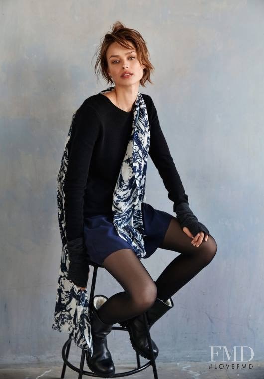 Birgit Kos featured in  the hush lookbook for Autumn/Winter 2015