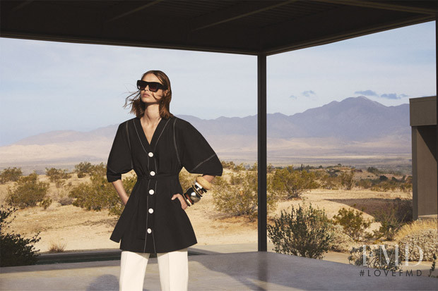 Birgit Kos featured in  the Zara lookbook for Spring/Summer 2018